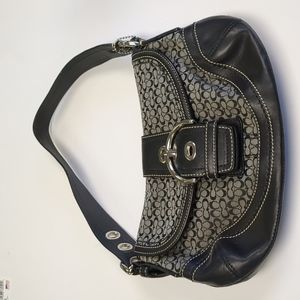 Coach purse satchel black